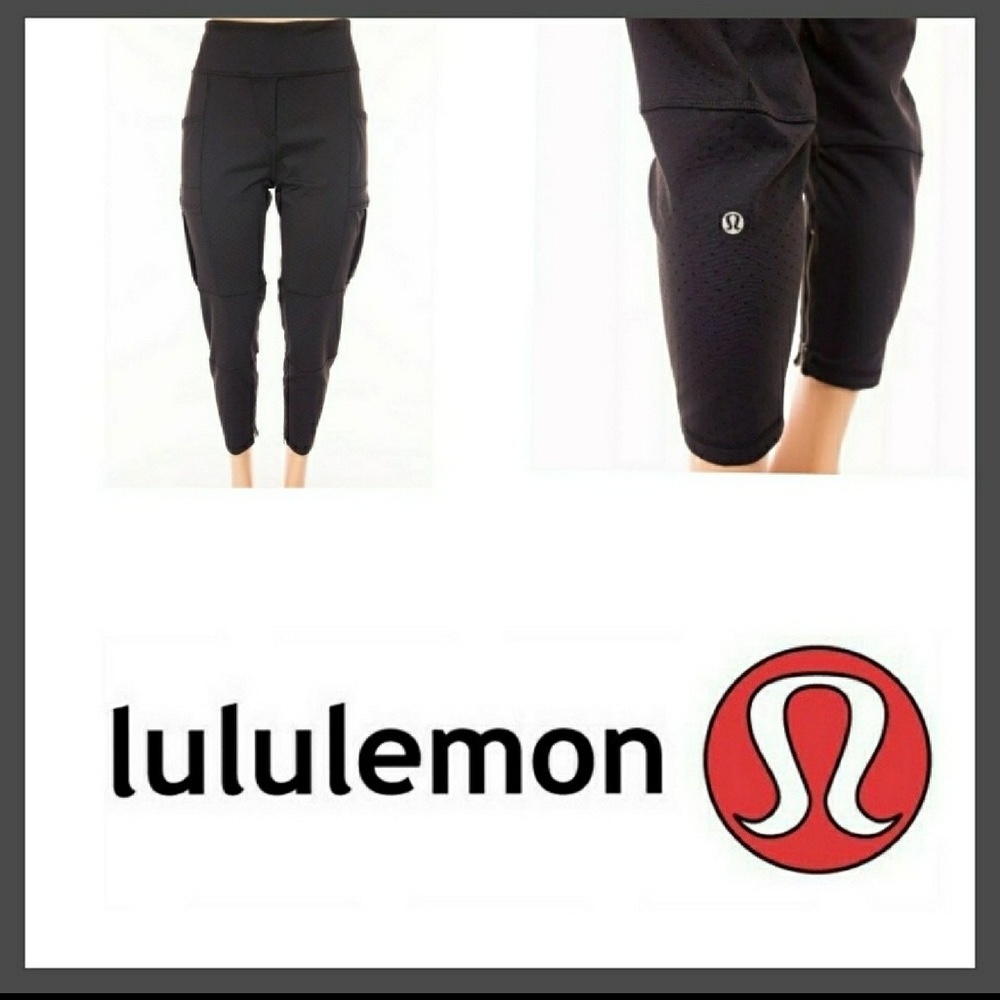 Lululemon Microdot Cargo Crop Pants